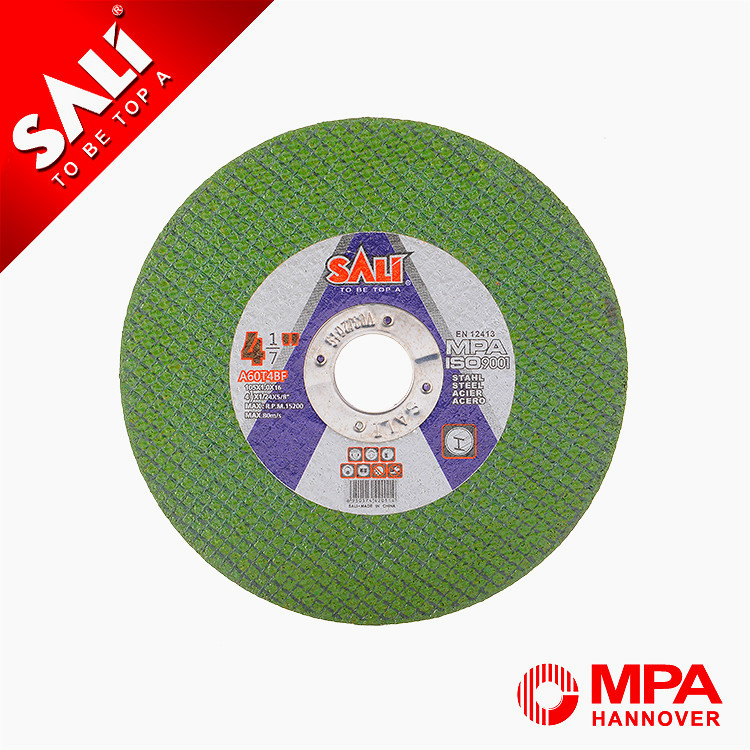 SALI双网树脂107*1.0*16角磨机切割片磨砂砂轮片金属不锈钢切割片