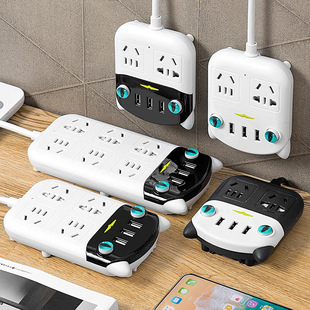 Ya Diao Smart USB Socket Creative Multifunctional Power Converter Wiring Board Cat Pluggable Gift Pluggable