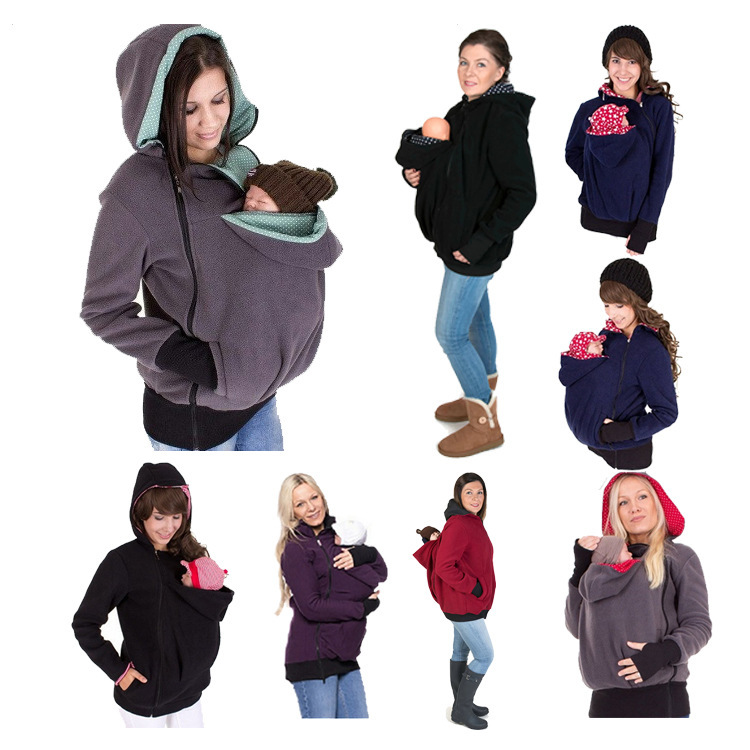 2026 Aliexpress Amazon New Autumn and Winter Hot-Selling Three-In-One Multifunctional Mom Kangaroo Sweatshirt Jacket for Women 2026 Aliexpress Amazon New Autumn and Winter Hot-Selling Three-In-One Multifunctional Mom Kangaroo Sweatshirt Jacket for Women