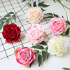 Silk cloth rose head high -end simulation flower fake flower wedding home decoration cost diameter 9cm 9 layer 9 color