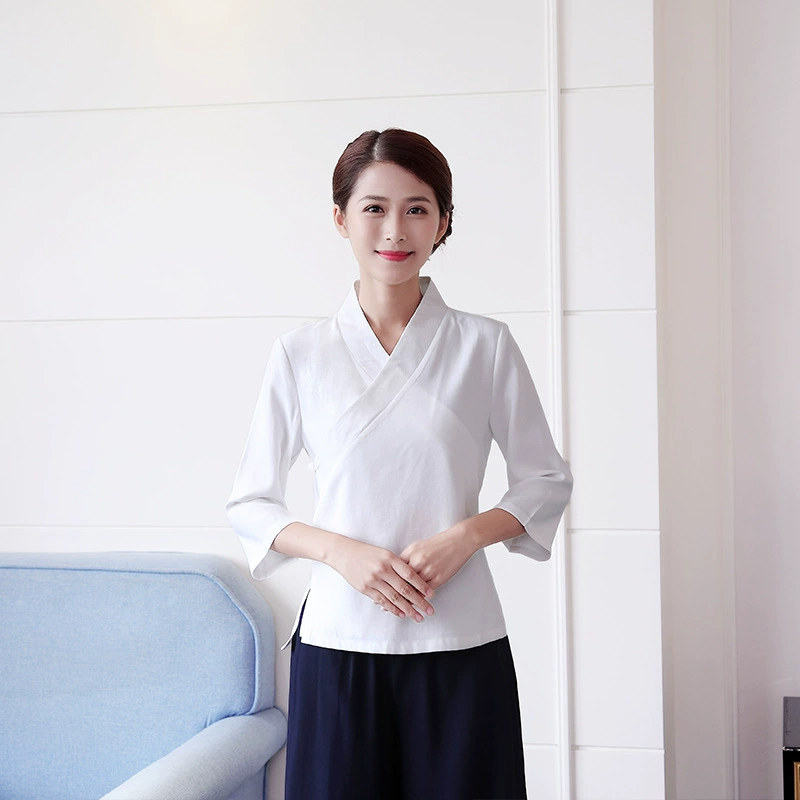 Осенний салон здоровья косметолог рабочая одежда New Foot Bath Club салон красоты костюм женская одежда техник Комбинезоны женские