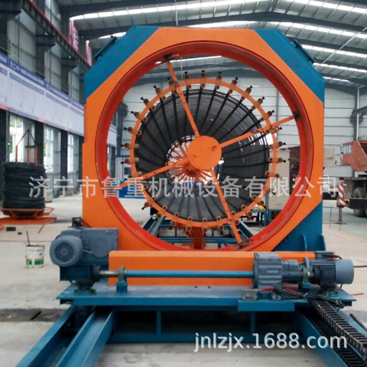 厂家生产1.5米数控钢筋笼滚焊机 智能桥梁桩基钢筋笼成型机含安装