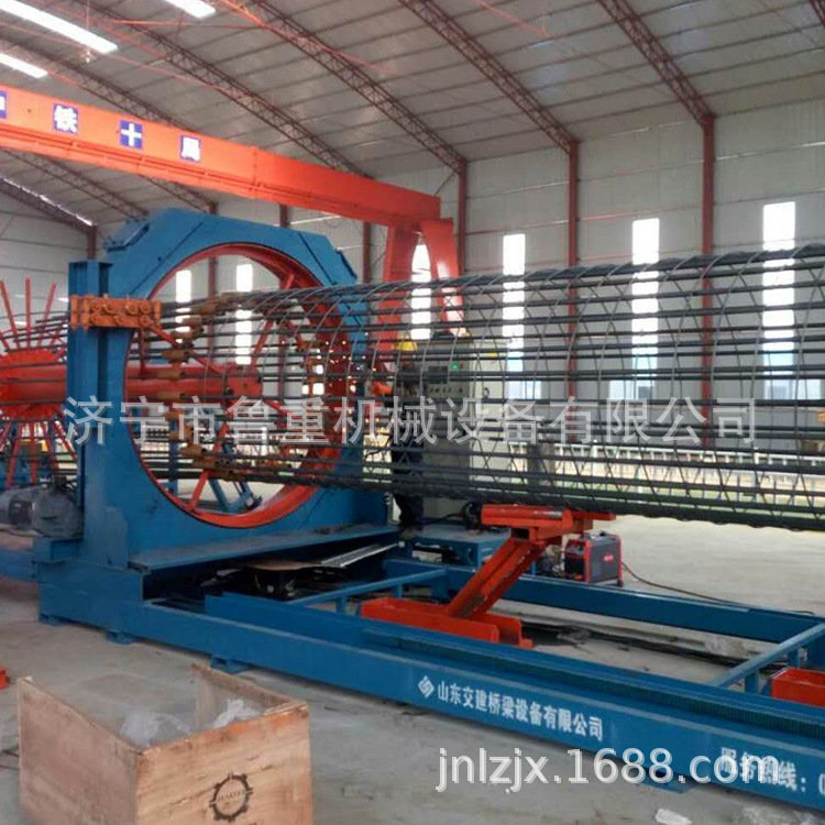 供应2.2米数控钢筋笼滚焊机2200型智能钢筋滚笼机 钢筋笼缠绕筋机