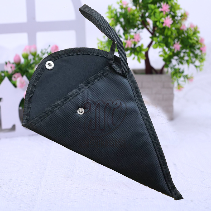 厂家陶笛袋陶器袋三角袋海棉加厚陶瓷吹笛防碰防碎包装袋170X275