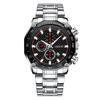 Steel belt, men's waterproof sports men's watch, wholesale