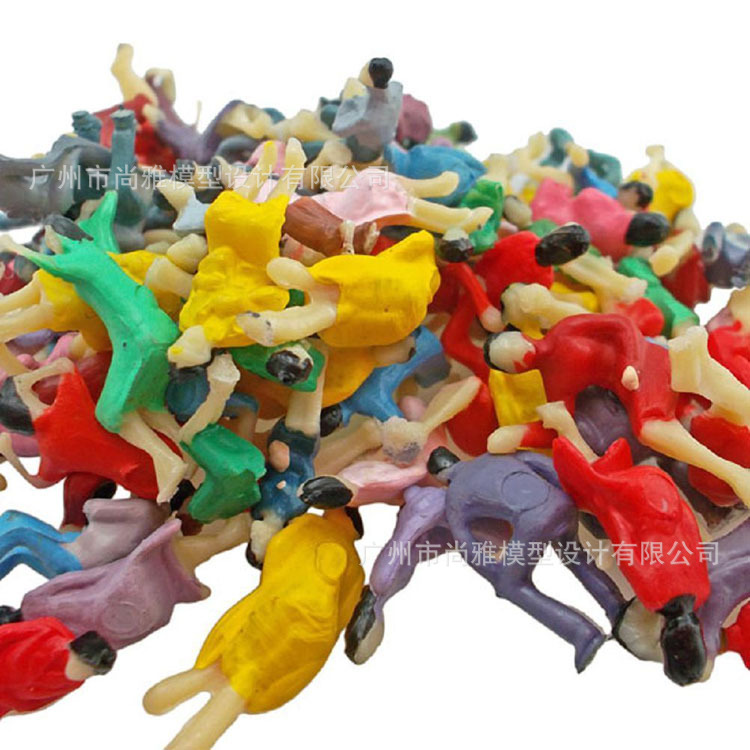 DIY edificio modelo de mesa de arena/tren modelo de Escena 1:87/HO exquisito puro sentado modelo de construcción villano