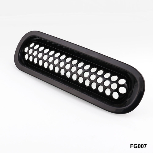 Cross-border Bestseller: 7-Piece Set of Modified Car Grilles for Jeep Wrangler, Perfect for Customizing Your Vehicle (Models 07-17)