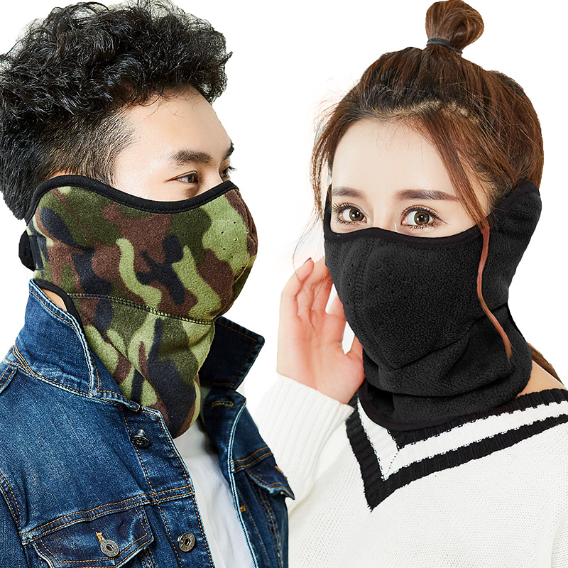 Autumn and Winter new men's and women's outdoor riding cold-proof windproof mask neck protection face ear protection warm mask wholesale