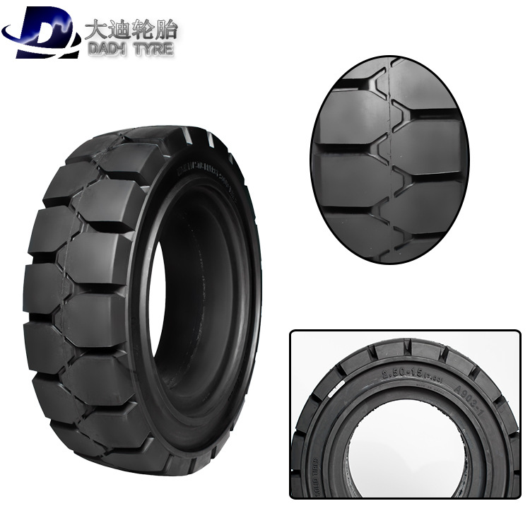 叉车充气实心轮胎650-10 700-12 250-15 300-15 825-15大吨叉车轮
