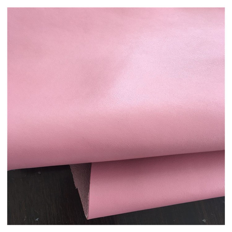 Factory wholesale leather paste super thousand light pink shoe material leather