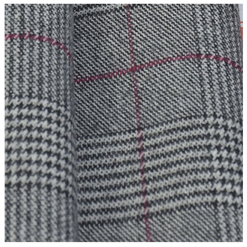 色织涤粘布 色织涤粘格子裤料 tr色织布涤粘弹力裤料 色织格子布