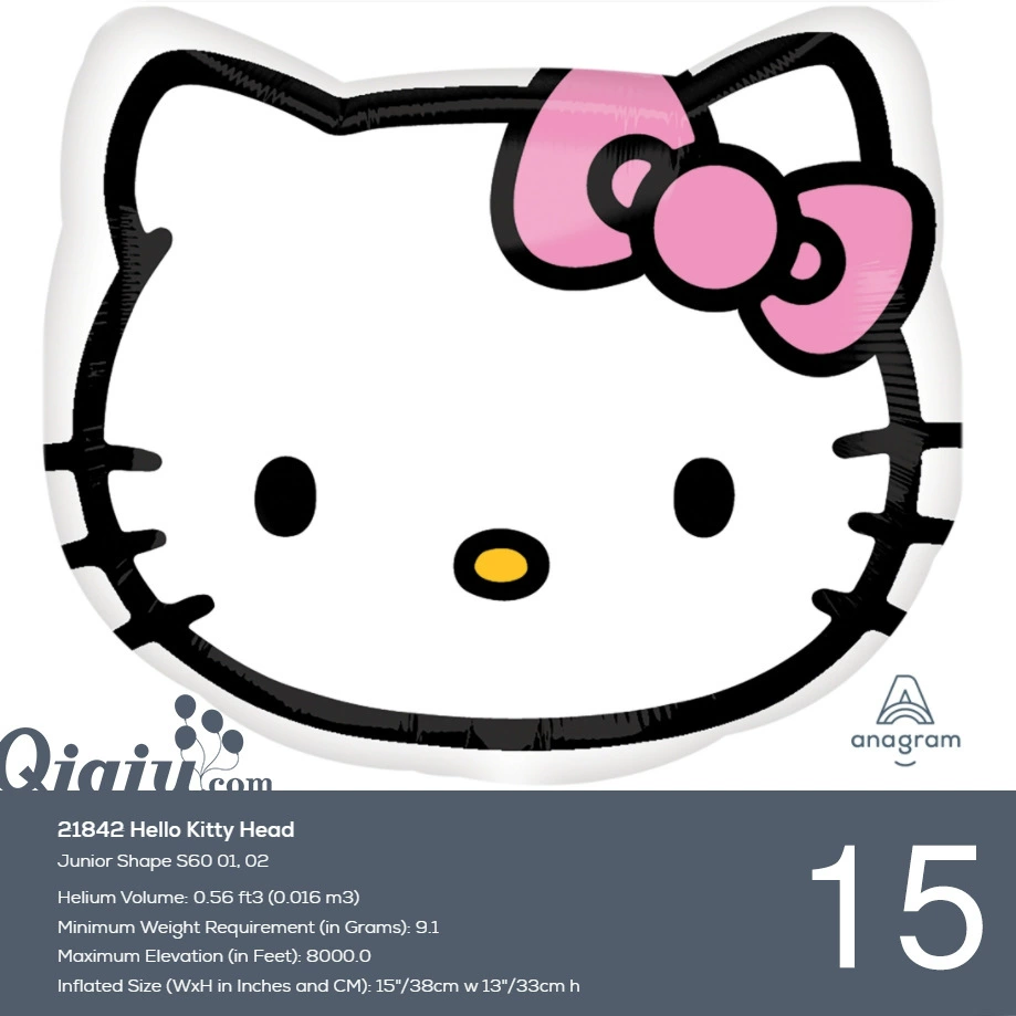 Hello Kitty, мультяшный шарик для новорожденных, США