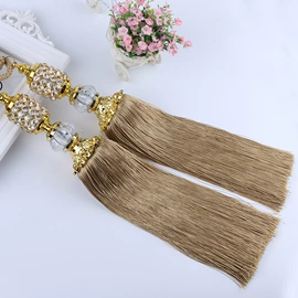 窗帘绑带;窗帘配件;流苏、穗