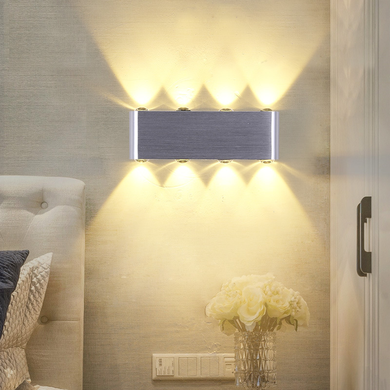 Factory direct Lighting led wall lamp indoor wall lamp bedroom bedside courtyard hotel luminous engineering wall lamp Factory direct Lighting led wall lamp indoor wall lamp bedroom bedside courtyard hotel luminous engineering wall lamp