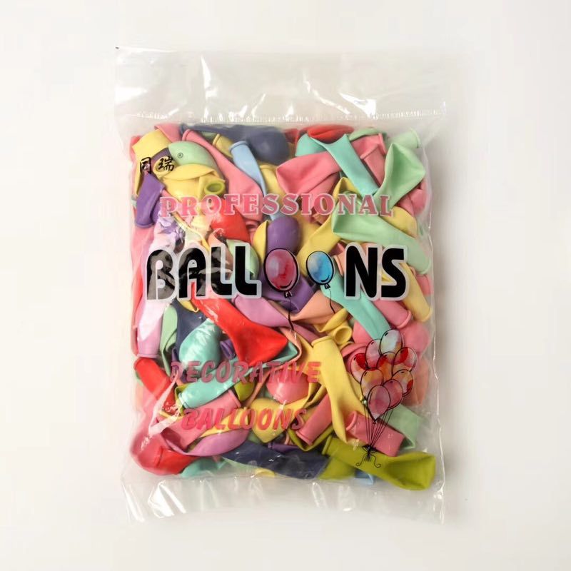 N ° 5 1,1g color caramelo globo de látex decoración del banquete de boda de cumpleaños globo pequeño globo macaron al por mayor