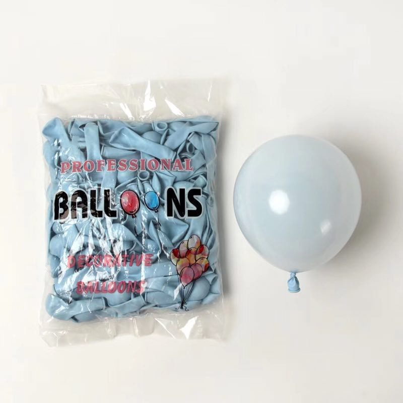 N ° 5 1,1g color caramelo globo de látex decoración del banquete de boda de cumpleaños globo pequeño globo macaron al por mayor