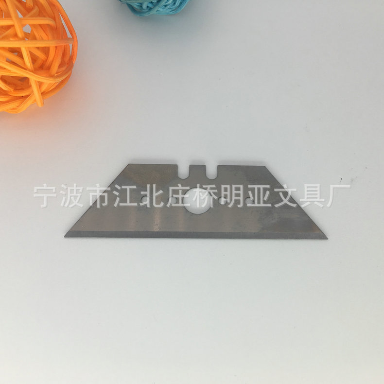 供应梯形铲刀片 不锈钢杀鱼机刀片 文具非标刀片精密加工