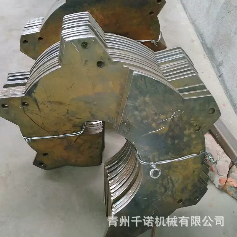 异形螺旋叶片无轴螺旋叶片绞龙 304不锈钢碳钢叶片输送机螺旋轴