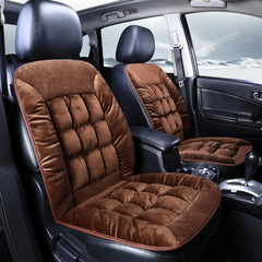 XC210 Fashion Velvet Warm Car Winter Seat Cover Sedan Office Home Universal Autumn/Winter Seat Cover