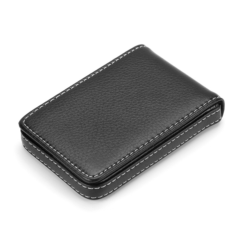 Estuche para tarjetas de visita magnéticas de cuero de estilo vertical Estuche para tarjetas Estuche para tarjetas Estuche para tarjetas de visita de empresa Estuche para tarjetas de regalo de empresa