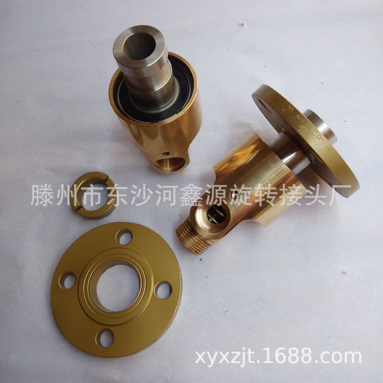 厂家现货供应HS-GF40-20黄铜通水旋转接头 蒸汽 高压旋转接头