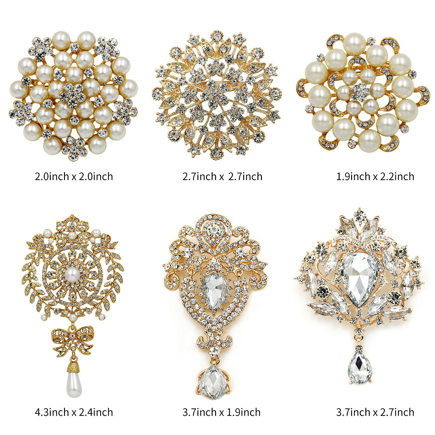 fashionable brooch
