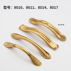 Factory Direct Sale Classical Chinese Style Shoe Cabinet Cabinet Knobs Brass Solid Thick Wardrobe Handles Furniture Hardware Accessories