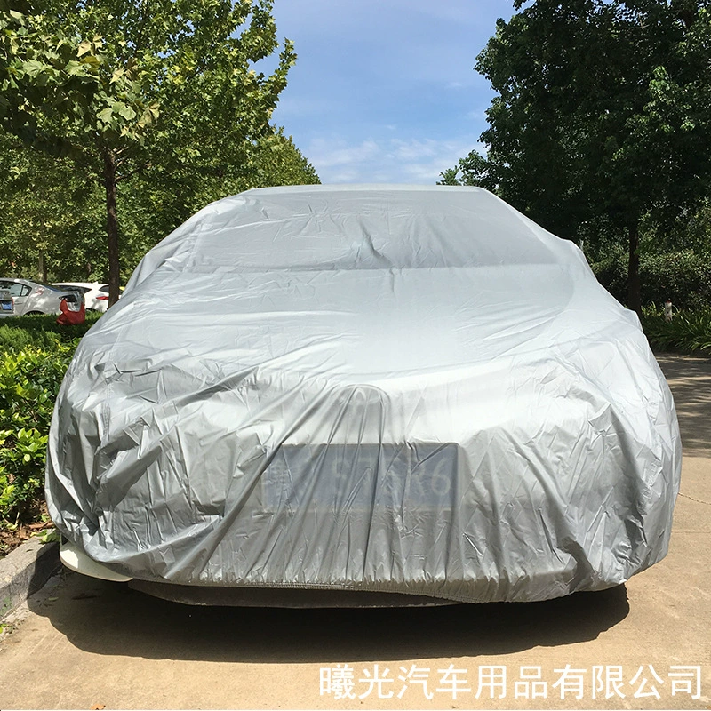 Прямые продажи с фабрики, автомобильный чехол PEVA, пластиковый автомобильный чехол, защита от солнца и дождя, автомобильный чехол на весь год, круглый универсальный хлопковый автомобильный чехол, оптовая продажа