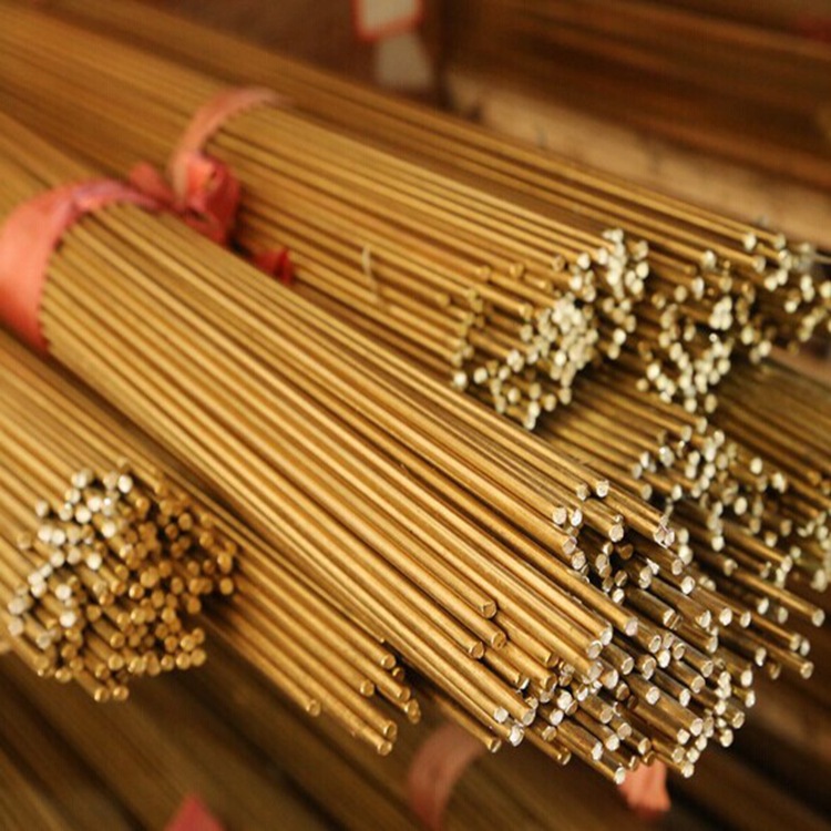 国标环保铆料Hpb62-3黄铜棒C36000实心黄铜管可定尺切割定制车削