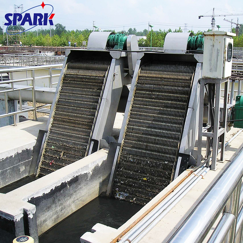 回转式机械格栅现货批发粉碎型格栅除污机 反捞式机械格栅除污机