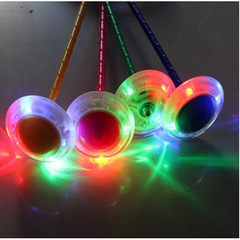 Flashy Spark Jump QQ Dance Kids Adults Jumping Ring Rotation Vitality Set Ankle Ring Doll Jump Bounce Ball Jumping Ball