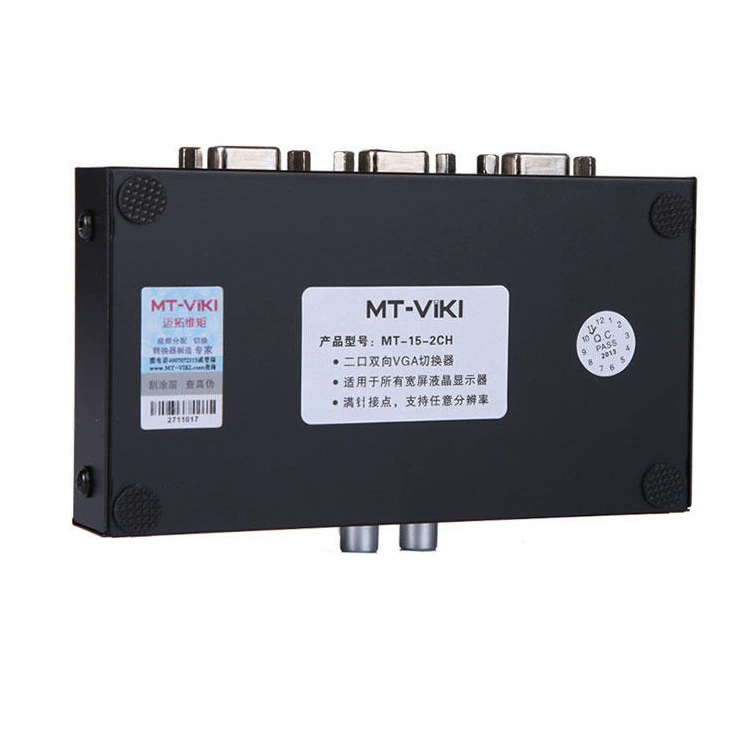 MT-15-2ch Matto Morning Torque VGA Switch Full Point Acupuncture Supporting Wide-screen 2 VGA Switch