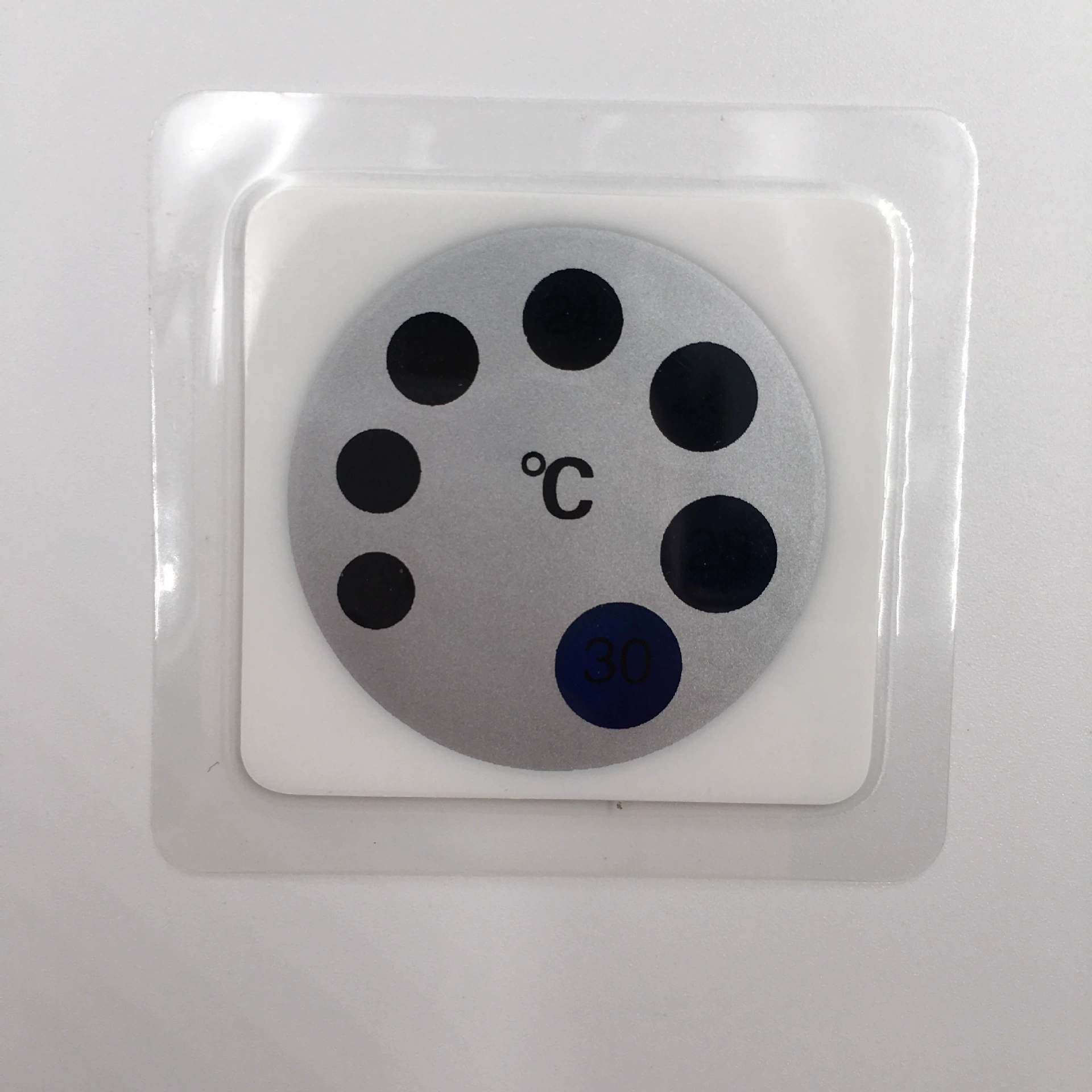 Датчик температуры мягкая пленка термометр для одежды пуховик цифровой дисплей термометр домашний текстиль термометр спальный мешок температурная карта 16-30