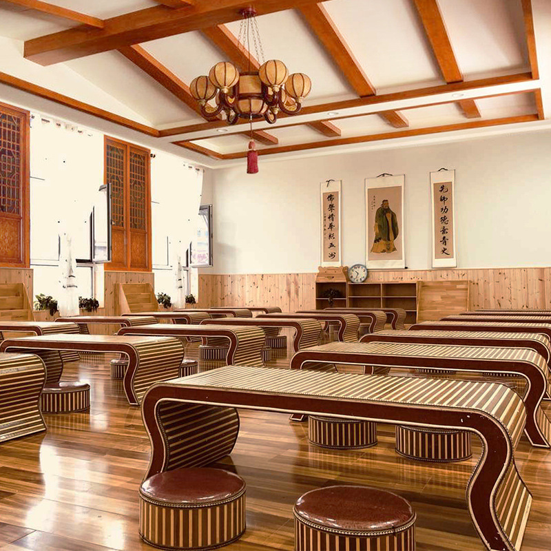 Factory Supply Bamboo and Rattan Calligraphy Table Imitation Classical Chinese Guoxue Table Kindergarten Single Tatami Coffee Table Factory Supply Bamboo and Rattan Calligraphy Table Imitation Classical Chinese Guoxue Table Kindergarten Single Tatami Coffee Table