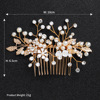 Metal high-end hair accessory handmade from pearl for bride suitable for photo sessions, wholesale