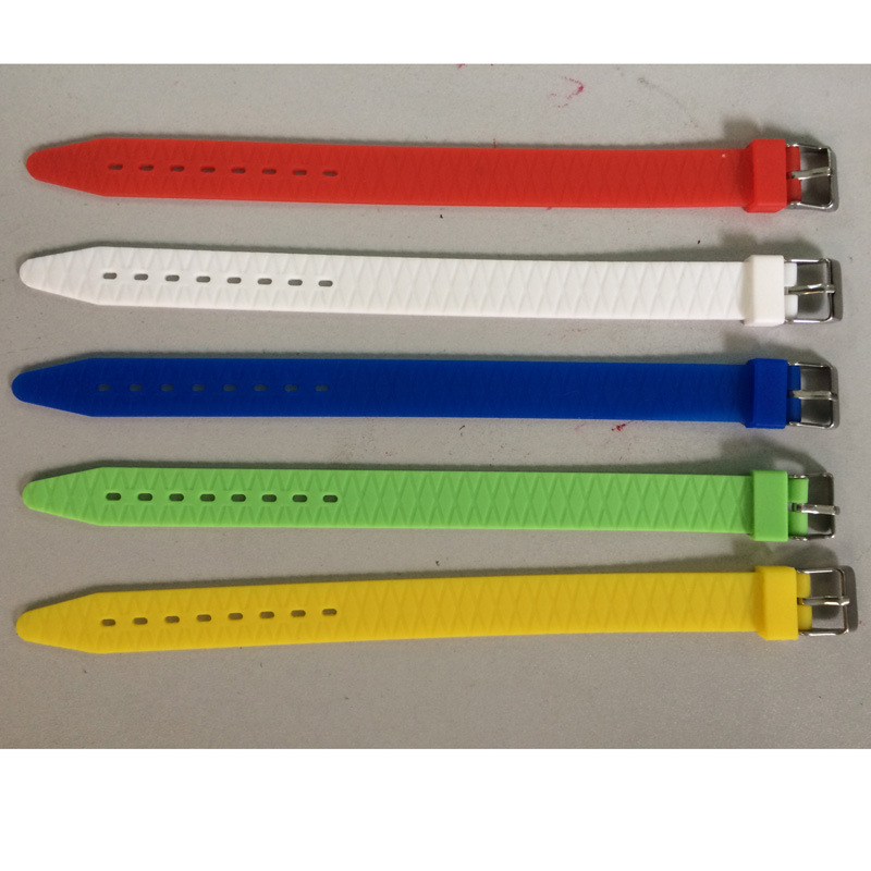 直销宽15MM硅胶表带手腕带宽硅胶表带一体硅胶表带橡胶表带