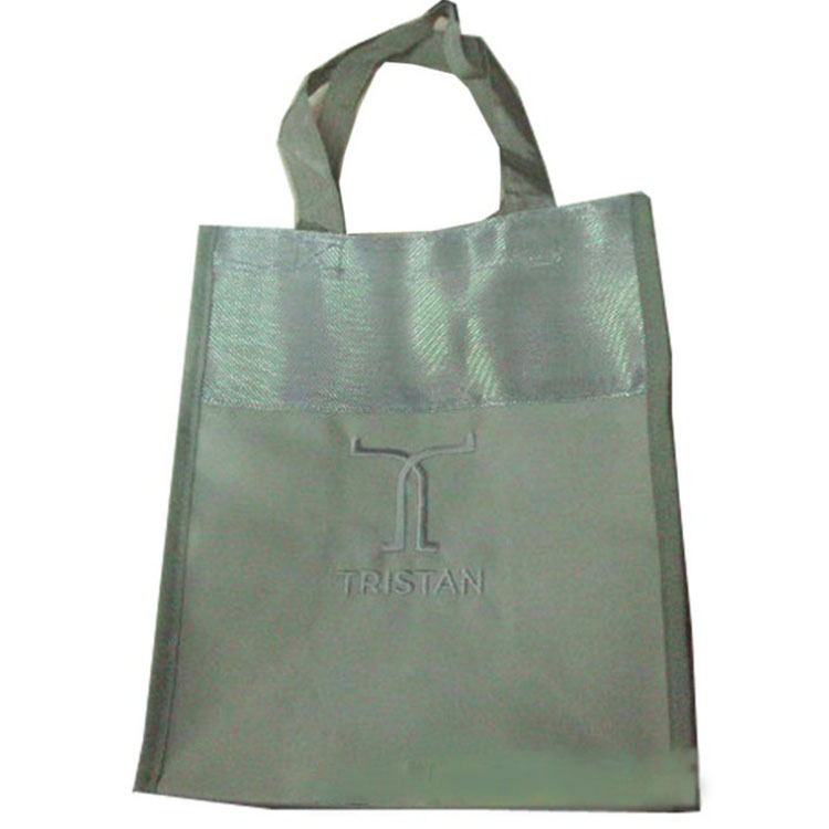 2022手提无纺购物袋 工厂礼品棉布袋 创意拼接有底有侧通用包装