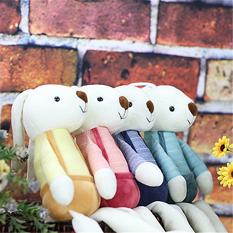 Adorable Peluche de Conejito con Correa, Regalo de Cumpleaños para el Día del Niño, Fabricante de Peluches, Súper Adorable