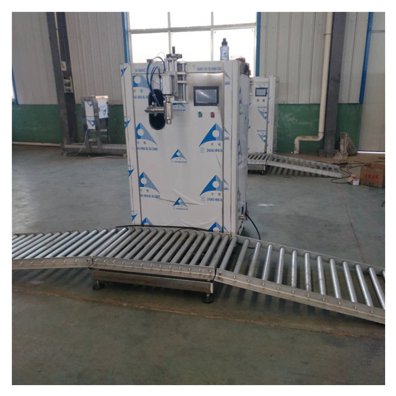 大铁桶称重灌装机 180kg称重式灌装机 液体 化工类自动称重灌装