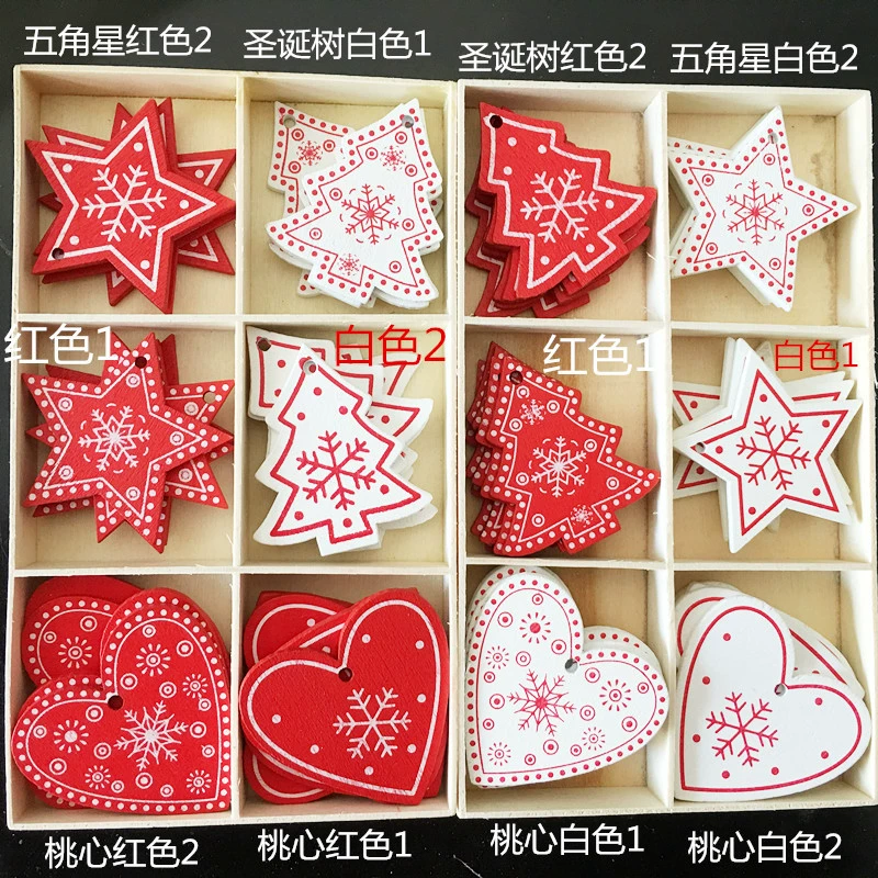 Прямые ремесла с фабрики Творческие деревянные рождественские подарки украшения интерьера домашний кулон аксессуары для рукоделия