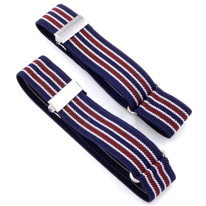 Tibetan blue bottom red stripe