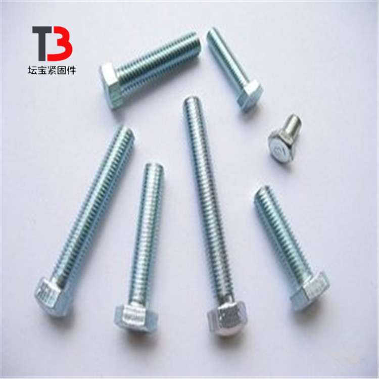 现货供应 4.8级镀锌螺栓 M8-M30 GB镀锌30栓 规格齐全 量大从优
