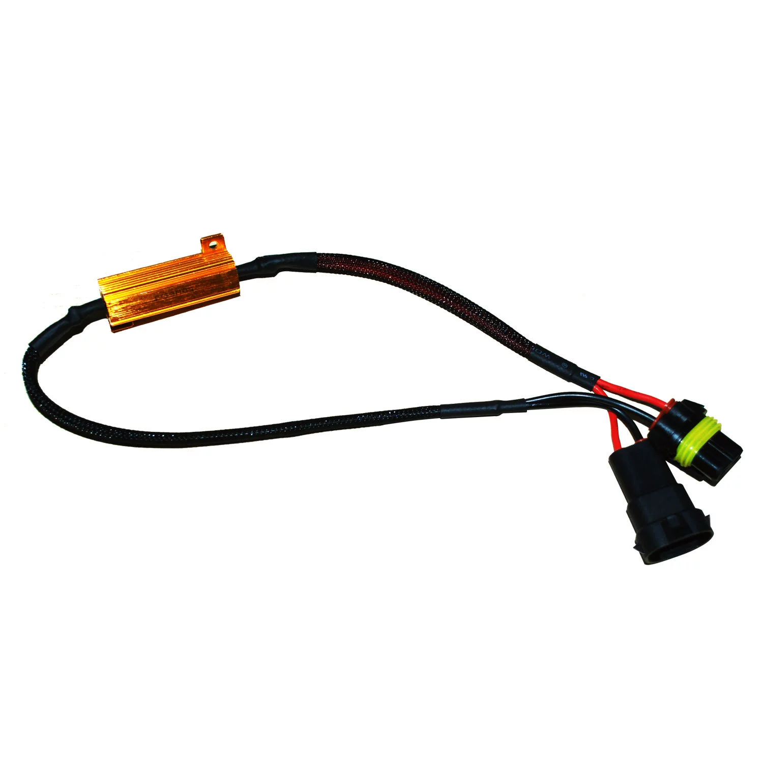 Factory wholesale LED car light modification decoding wire group H7 9006 pyrine lamp decoder resistance wire resistance beam increases