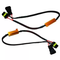 Factory wholesale LED car light modification decoding wire group H7 9006 pyrine lamp decoder resistance wire resistance beam increases