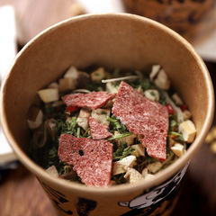 8味國產食族人私房牛肉麵100g番茄雞蛋面120g一箱24盒保質期9個月