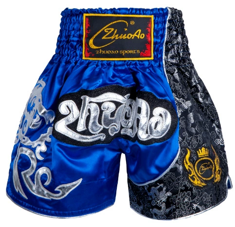 Boxing Training Shorts, Muay Thai Style, Satin Finish, Sizes XXXS(110)–XXXXL(200)