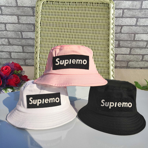 Children's Street Dance Hat, Fisherman Hat, Red, Black, White, Unisex Hip-Hop Hat, Fashion