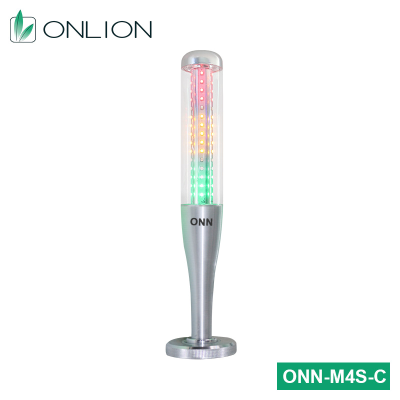OEN 공작 기계 3 색 램프 ONN-M4S 스틱 유형 경고 램프 장비 신호 램프 LED 경고 램프 부저