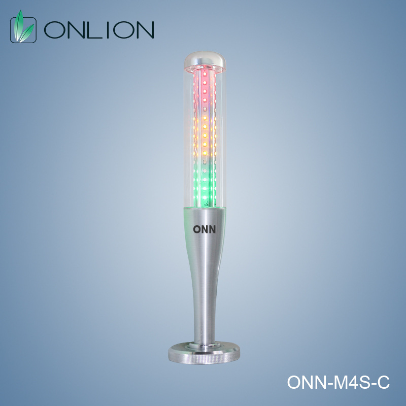 OEN 공작 기계 3 색 램프 ONN-M4S 스틱 유형 경고 램프 장비 신호 램프 LED 경고 램프 부저