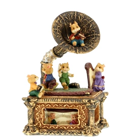 音乐盒;树脂工艺品;陶瓷工艺品